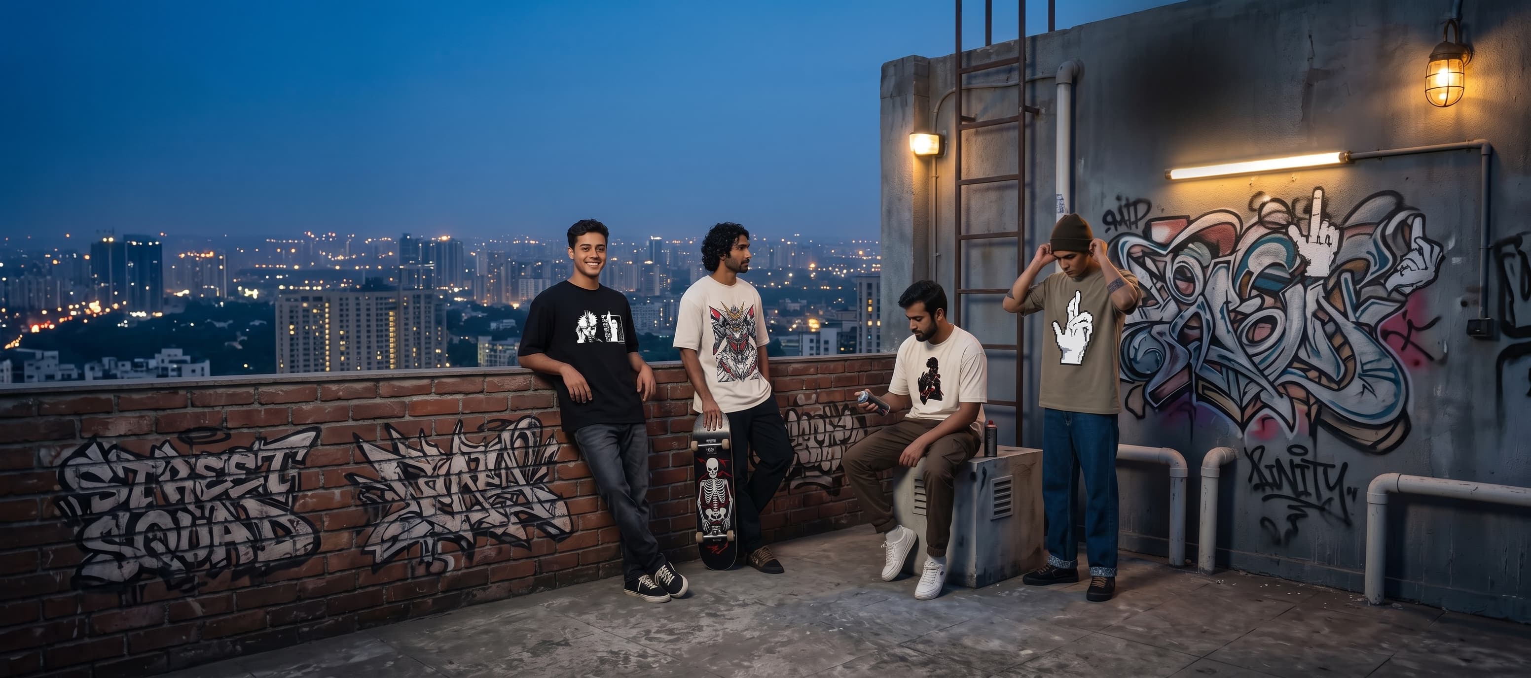 Inked Wear everyday essentials campaign image