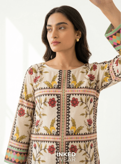 Garden Tribe — Inked Wear Women's Printed Lawn 2-Piece Suit