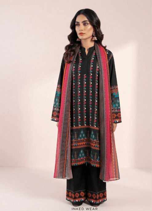 Rilli Rang — Inked Wear Women's Silk Crepe 3-Piece Suit