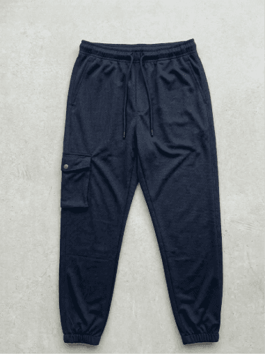 Stealth Cargo Joggers Navy Blue | InkedWear