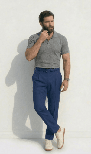 Inked Wear Men's Classic Pique Polo Shirt
